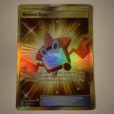 Rotom Dex 159/149 Sun & Moon Base Set Secret Rare Pokémon Card on eBay