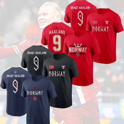 Erling Braut Haaland #9 Norway 2026 WC Name & Number Unisex Player Gift For Fans