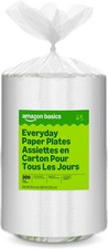 Everyday Paper Plates, 8.62 Inch, Disposable, 300 Count, Packaging May Vary
