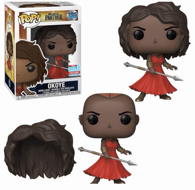 Funko Pop! Marvel Black Panther Okoye #385 Figurine Fall Convention Exclusive