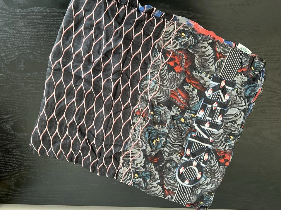 Kenzo Scarf Modal Silk 90”cm 47”in. - Image 2 of 4