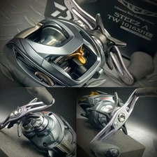 DAIWA【STEEZ A TW 1016XHL】L-H 8.1:1 GR Used Baitcasting Reel "Ex++"cond. W/Box