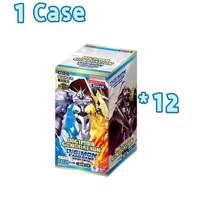 DIGIMON Chinese Card Game: Digimon Generations Advanced Case AD01 (12  Boxes) | eBay
