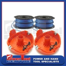 Black & Decker Strimmer Spool Cover X 2 + Spool and Line X 2 GL337SB GL546SC