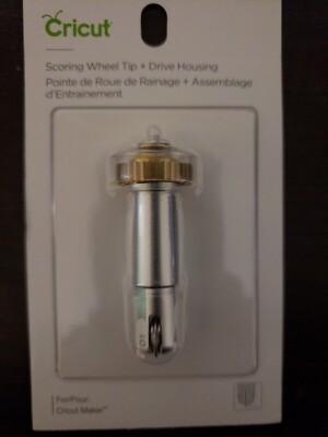 Cricut Single Scoring Wheel With Housing Silver Cricut Single Scoring Wheel With Housing Silver
