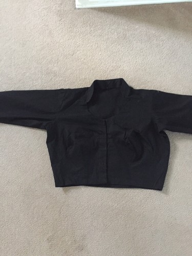 Indian sari black blouse size 8/10
