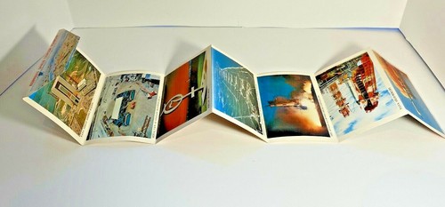 Vintage Kennedy Space Center NASA Postcard Picture Folio Fold Out Unposted - Afbeelding 3 van 8