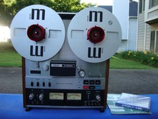 Teac A-6300 Reel To Reel Tape Deck + Free Tape + Free Reel -pro Serviced