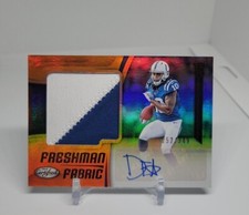 2018 Certified Freshman Fabric Signatures Mirror Orange  Daurice Fountain /349