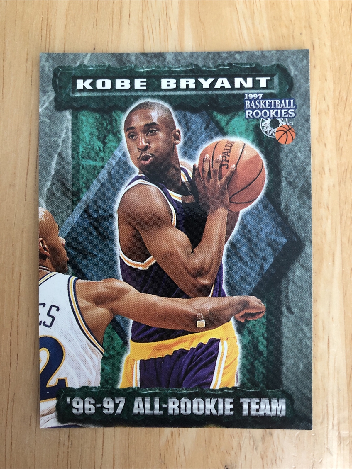 1996 Kobe Bryant Rookie Card All-Rookie Team Score Board Basketball