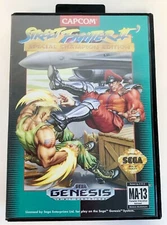 Street Fighter II': Special Champion Edition Sega Genesis 1993 Video Game capcom