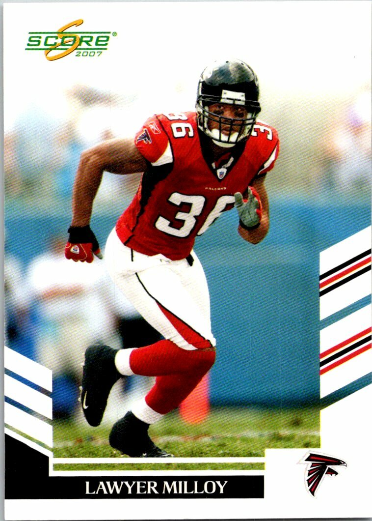 Lawyer Milloy 2007 Score 77 Atlanta Falcons Football Card eBay