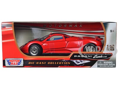 PAGANI ZONDA C12 RED 1/18 DIECAST MODEL CAR BY MOTORMAX 73147 | eBay