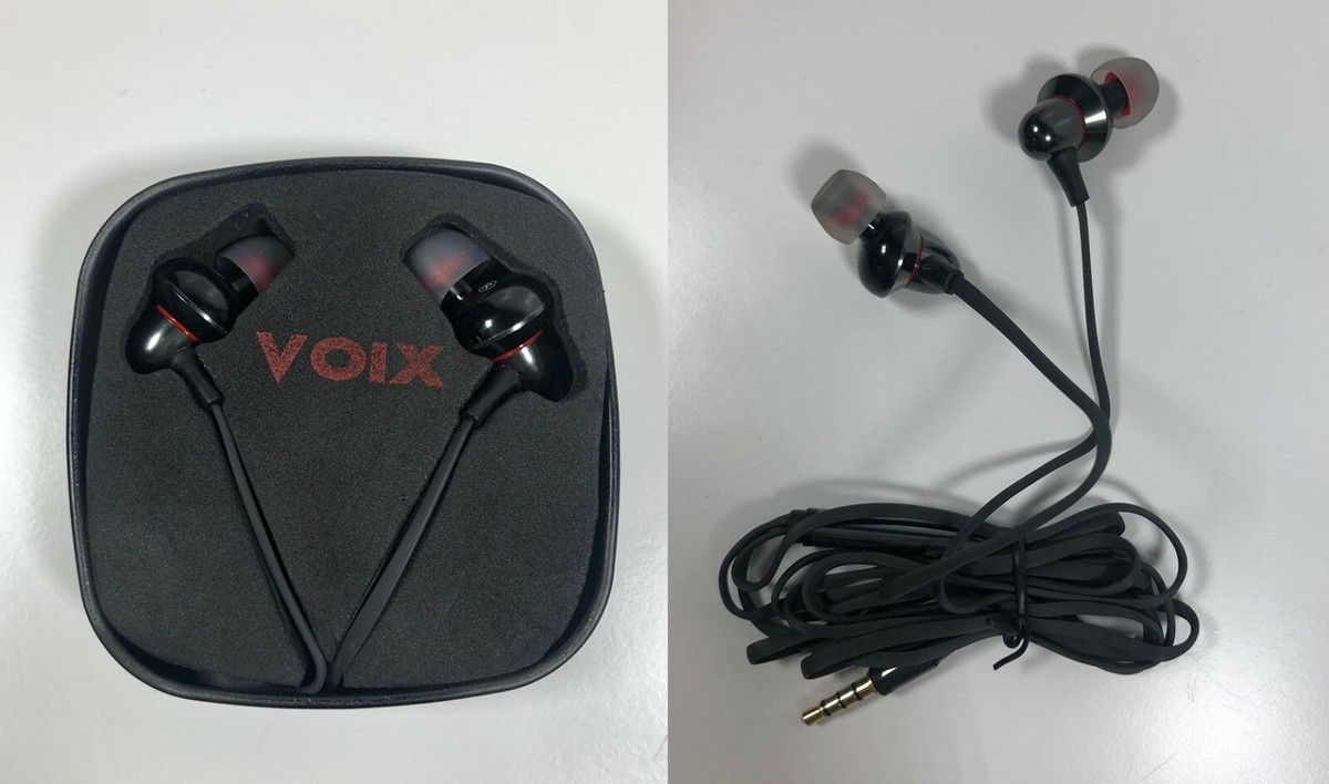 UMI VOIX Stereo Bass Headset In Ear Metal Earphones Headphones