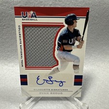 Evan Skoug 2017 Panini Stars & Stripes Silhouette Auto Game Jersey 140/199
