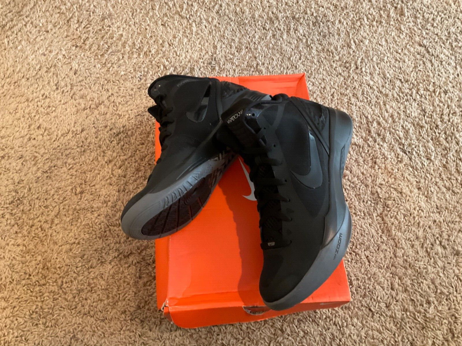 Nike Zoom Hyperdunk 2011 Black/Black/Dark Grey BLAKE GRIFFIN/BLACKOUT Sz 10.0 DS