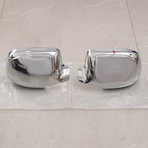 For 1999-2006 Chevrolet Silverado & GMC Sierra Chrome Full Mirror Cover Overlay - Picture 5 of 11