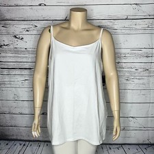 Torrid NWT Size 6 Bright White Foxy Cami Tank Top