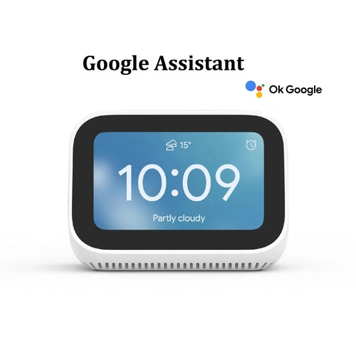 Smart Clock AI Touch Screen Display Speaker Bluetooth 5.0 Clock WiFi Connection - Picture 3 of 8