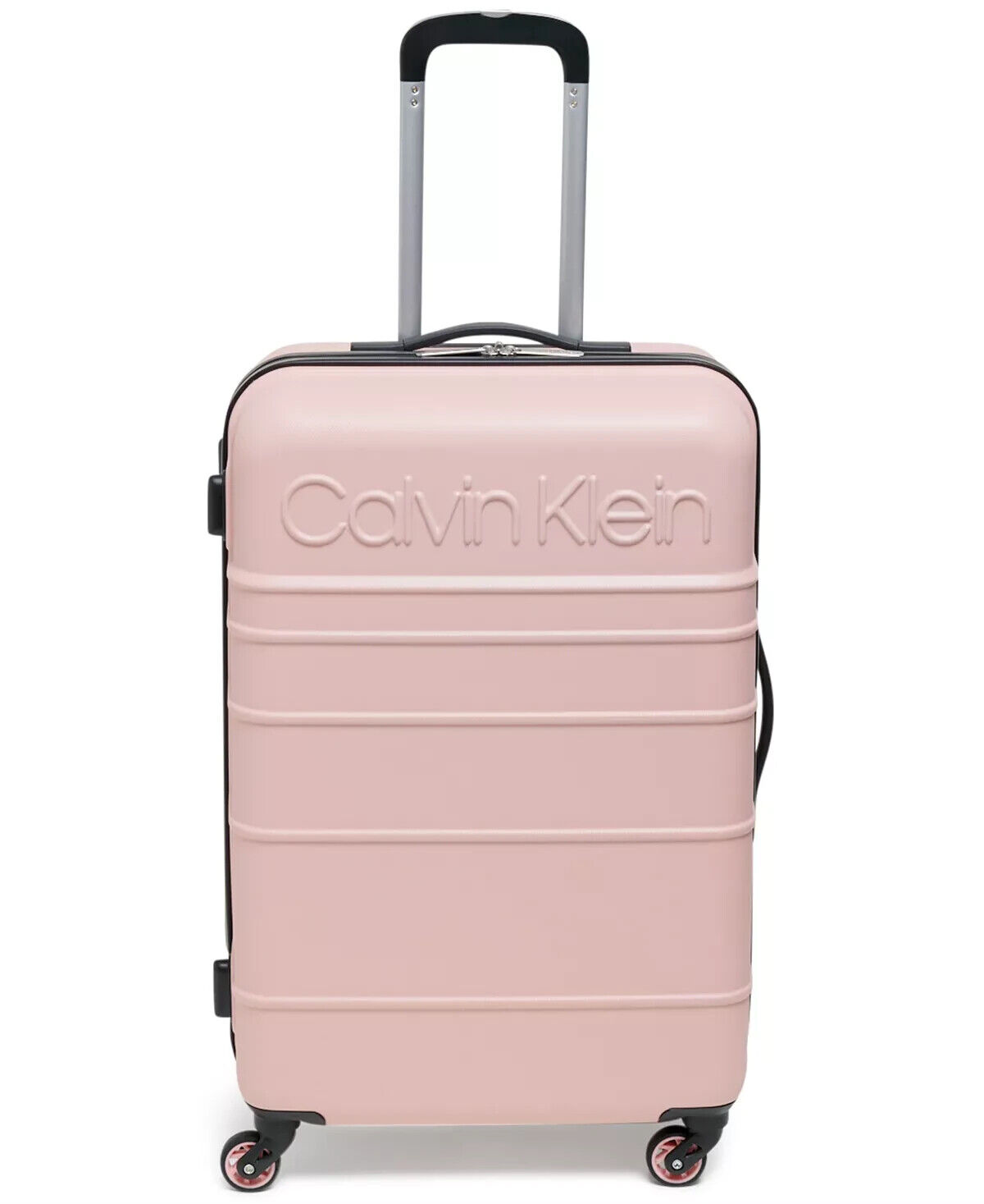 Calvin Klein Fillmore Hard Side Luggage SILVER PINK check in size 24