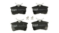 Hart 221 109 Bremsbelagsatz, Scheibenbremse FüR Honda