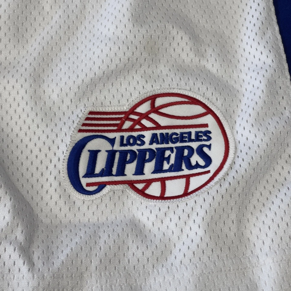 Pantalones Cortos Adidas NBA Los Angeles Clippers Baloncesto Lob City Blanco Para Hombre Talla 38. Foto 2 de 4
