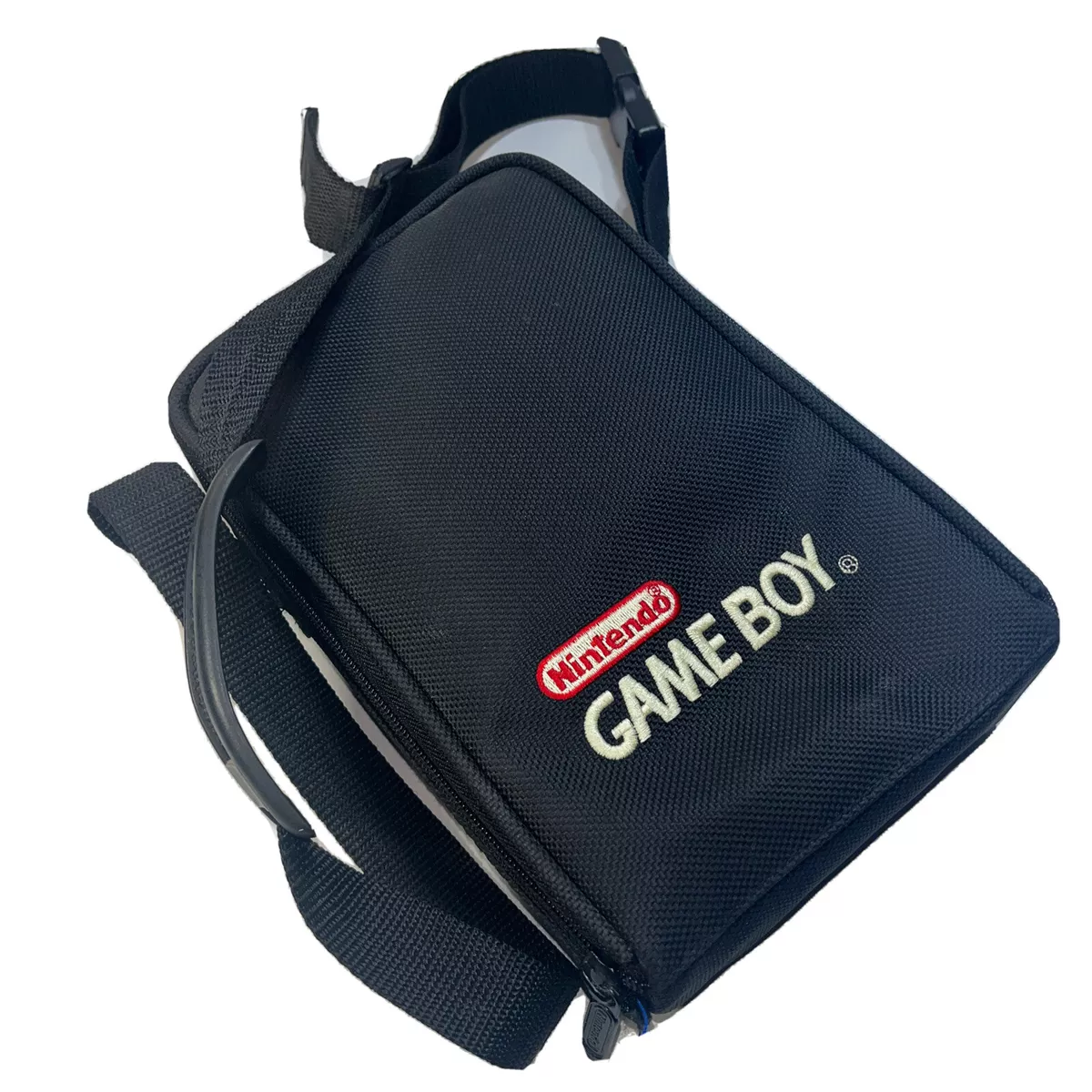 Vintage Nintendo Original Game Boy Gameboy Black Carrying Case Bag with Strap