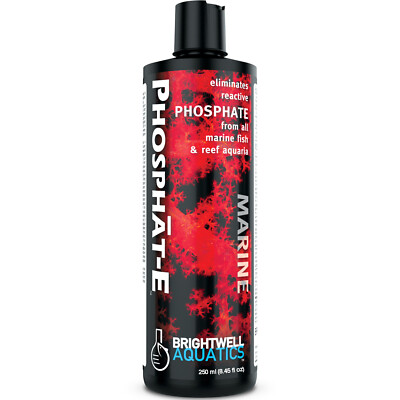Brightwell Aquatics Phosphat-E 250mL Eliminates Phosphate in Reef Aquariums