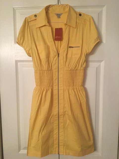 guess zipper dress