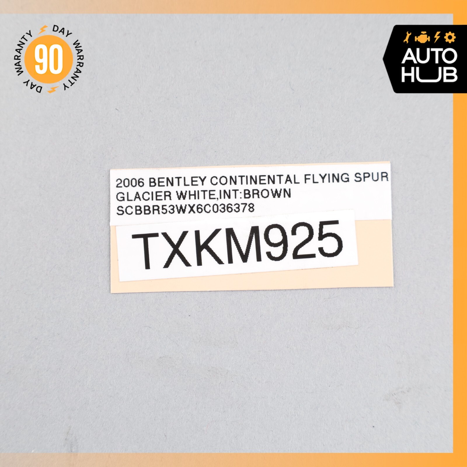03-13 Bentley Continental Flying Spur GT GTC Power Steering Hose Pipe OEM 58k