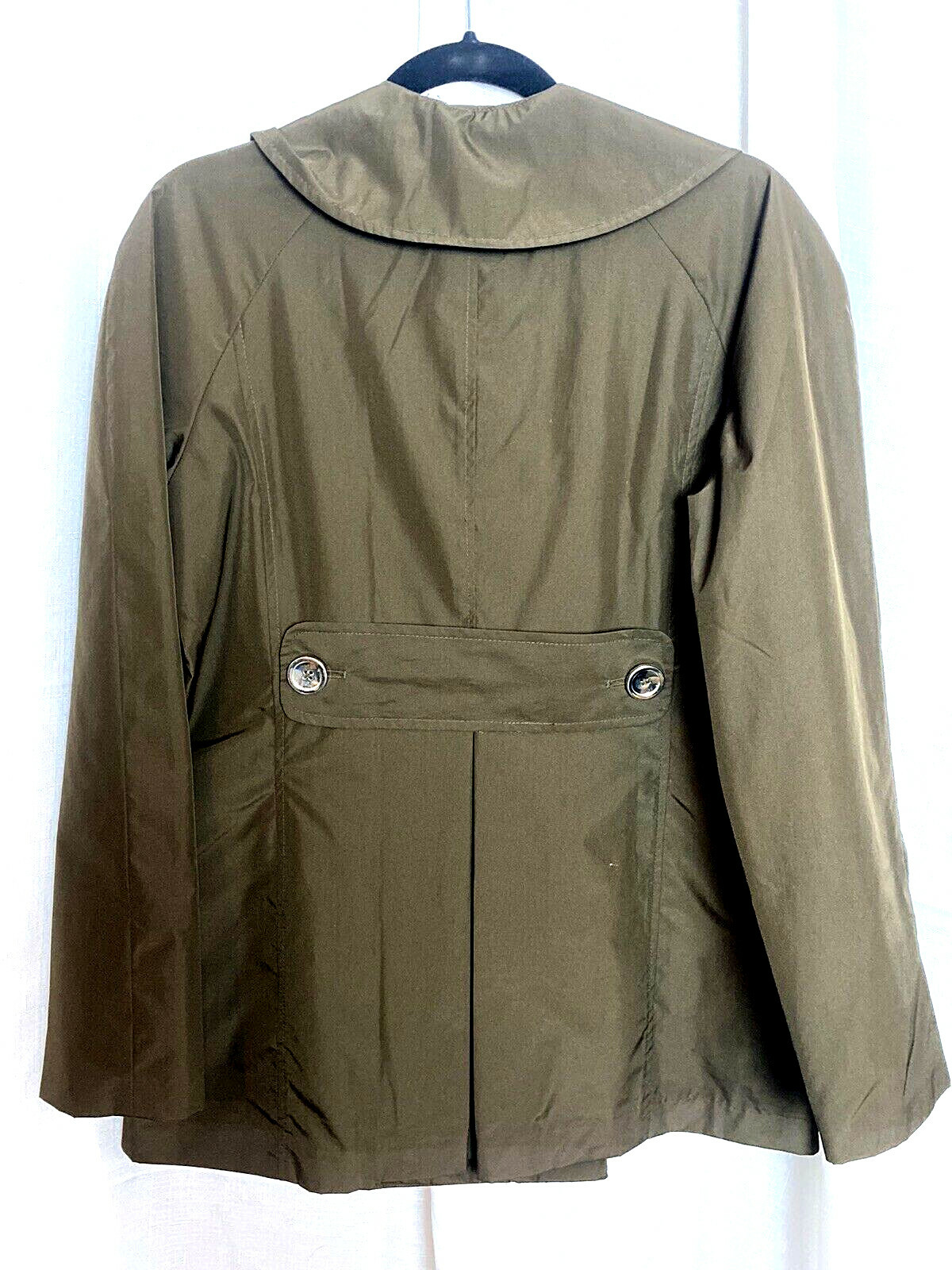 Covington Brown Lightweight Rain Jacket - Size Me… - image 3