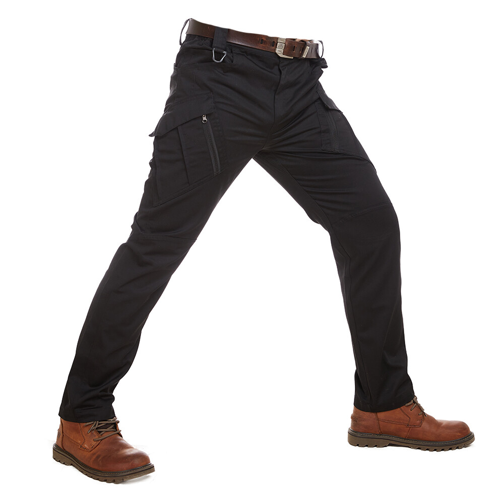 Men's Work Cargo Trousers Tactical Pants Army Hiking Outdoor Waterproof