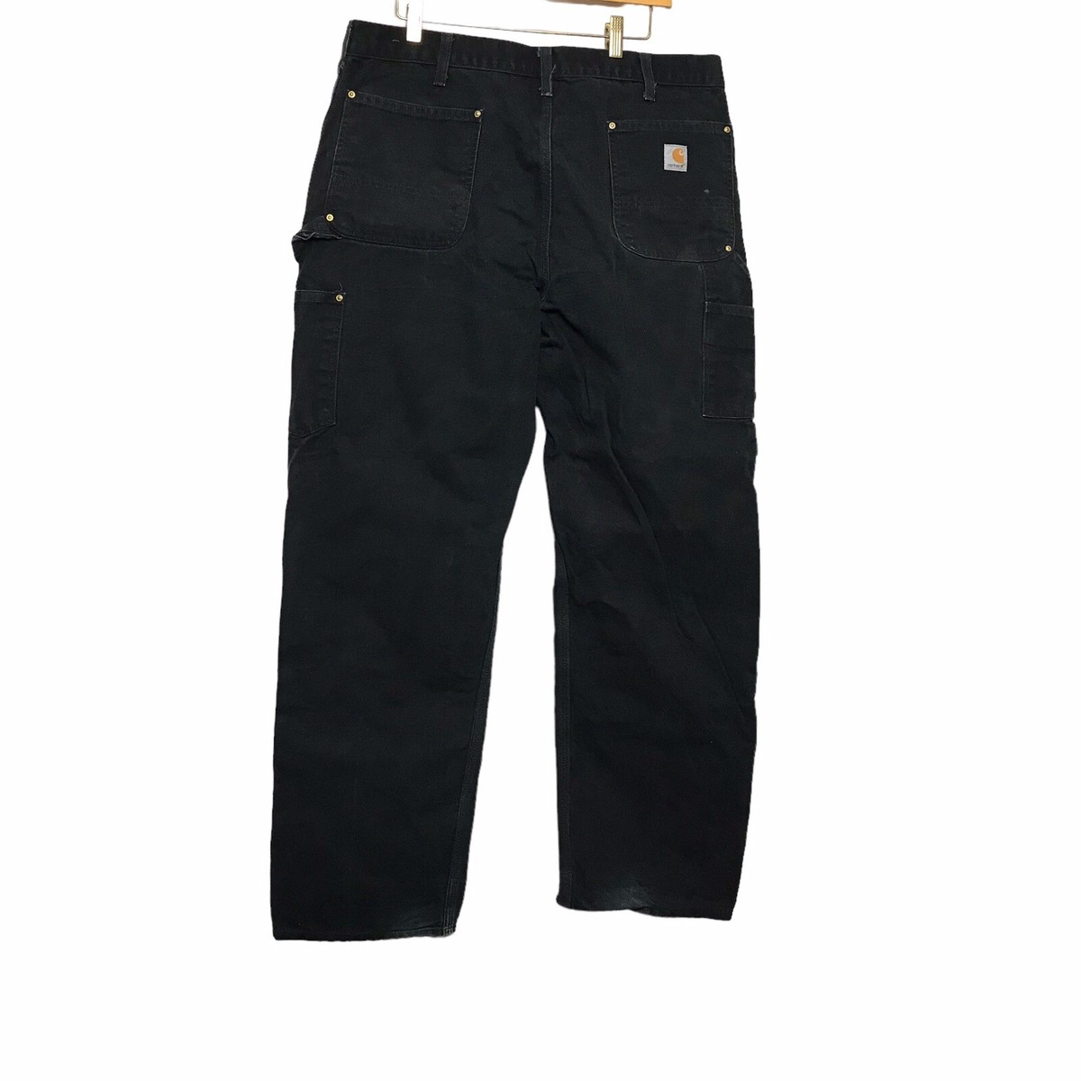Vintage Carhartt B01 BLK 38x32 Double Knee Pants | eBay