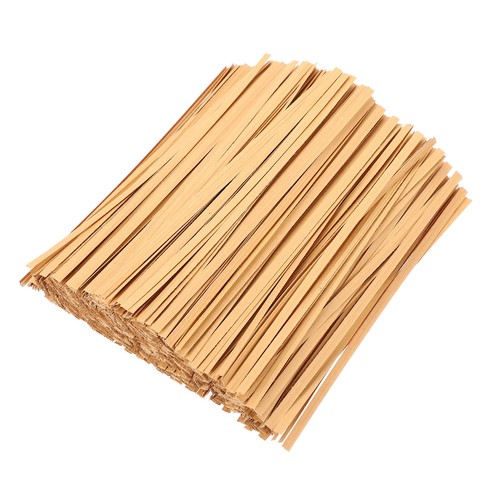 Twist Ties, 500 Pcs 6'' Twist Ties for Bags, Reusable Twist Bread Ties