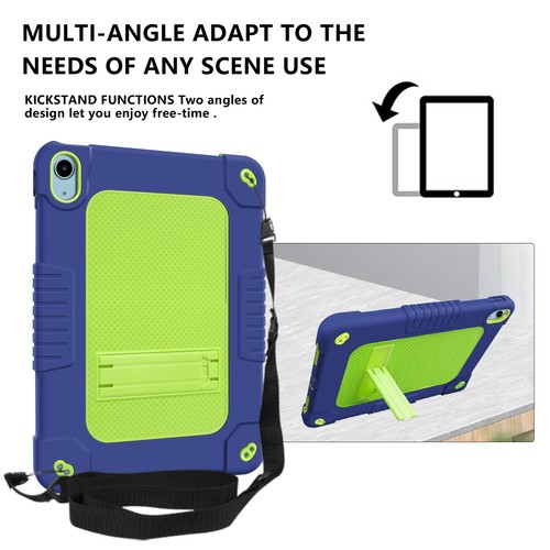 iPad 10.2 (7th/8th/9 Gen)/iPad 10.9(10th Gen)Shockproof Soft Silicone Case Cover - Picture 79 of 86