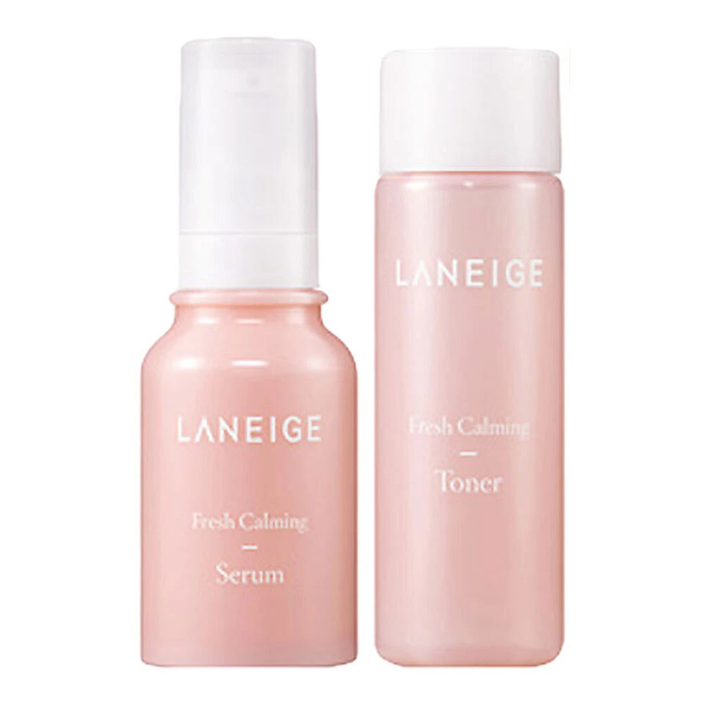 [Laneige] Fresh Calming Trial Kit 2 items x 1set or 2set Toner + Serum