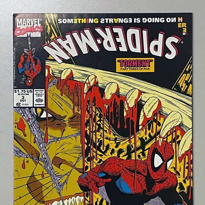 Spider-Man #3 (1990 Marvel Comics) Todd McFarlane, Torment: Part 3 NM/M