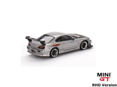 NISSAN Silvia (S15) - Top Secret - silver - Mini GT 1:64 | eBay