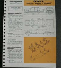 Revue technique Opel KAPITAN