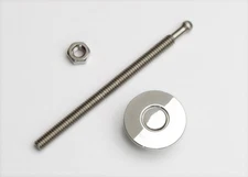 Quik Latch Mini Billet Air Cleaner Latch QL-25-ACP - Polished - Each