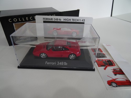 Herpa 1/43 Scale Model Car no.1010 Ferrari 348tb coupe Red - Picture 5 of 5