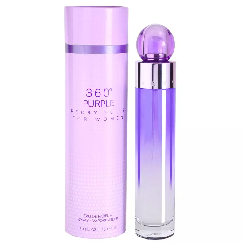 360 Purple by Perry Ellis for Women 3.4 oz Eau de Parfum Spray New