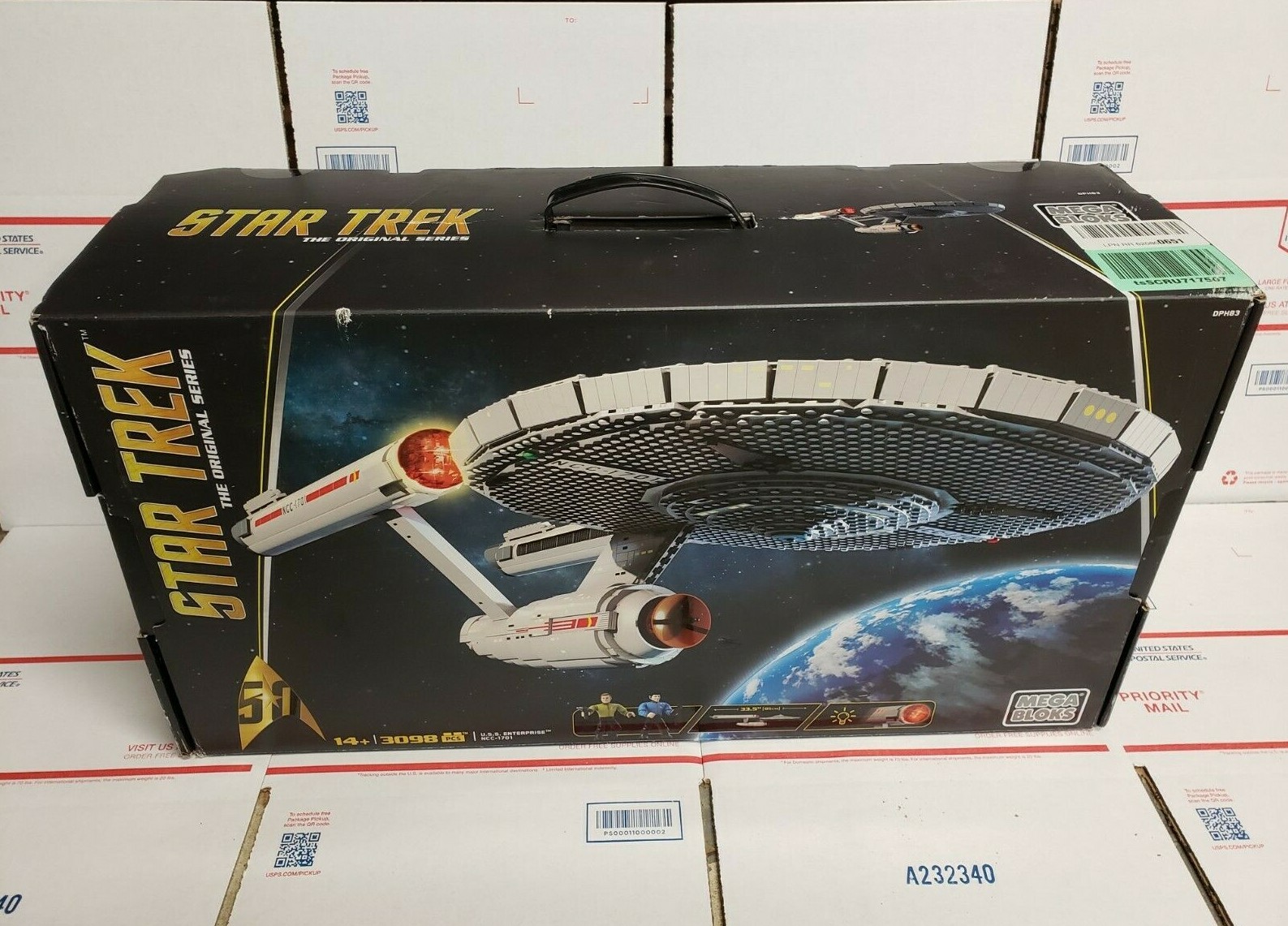 Mega Bloks Star Trek U S S Enterprise Ncc 1701 Collector Construction Set New Building Toys Djroncarpenito Building Toys Pieces Accessories