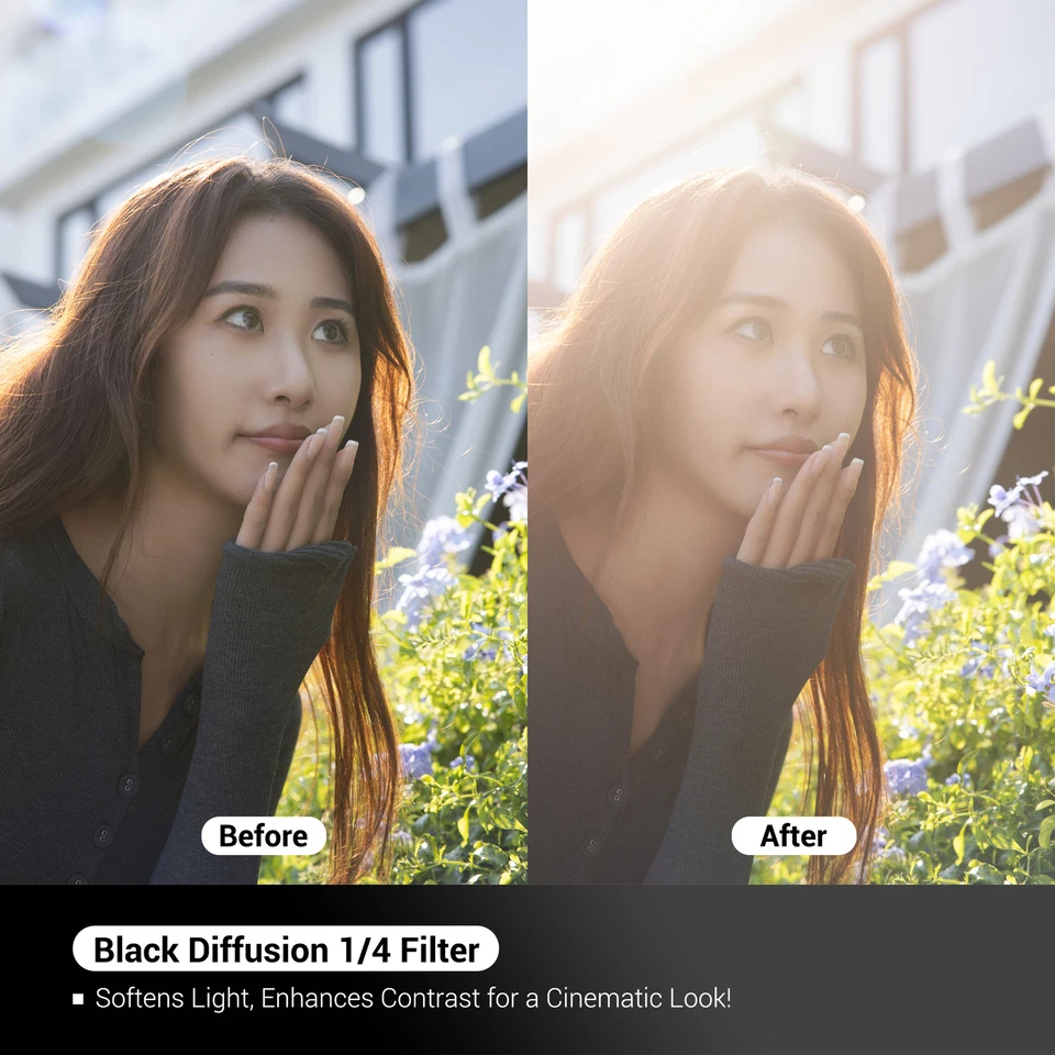 3-Pack Magnetic Filters Kit CPL + Black Mist 1/4 + NDV2-32 for DJI Osmo Pocket 3 - Image 4 of 4