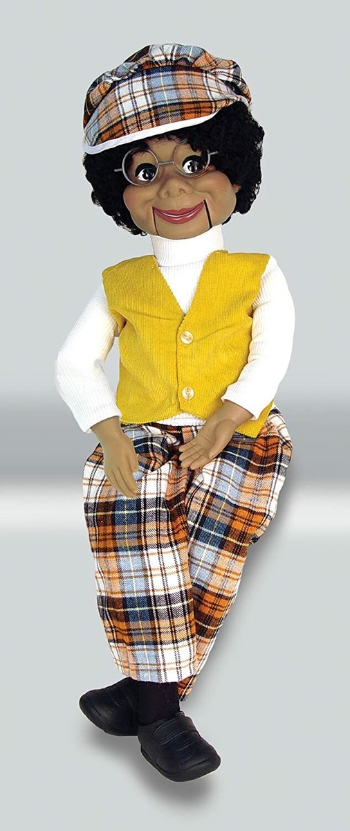 Great Lakes VNTG 1970s TV Show Black Ventriloquist Dummy
