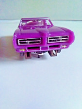 MODEL MOTORING HO SLOT CAR '69 PONTIAC "THE JUDGE" GTO BODY MATED T-JET CHASSIS 