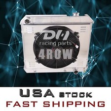 4 Row Radiator16shroud Fan For 19631966 64 65 Chevy Ck C10c20c30 Pickup At