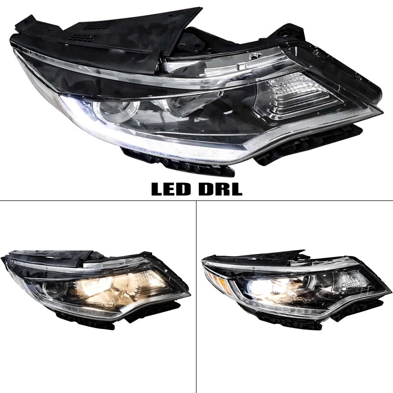 Faros LED DRL para Kia Optima 2016 2017 2018 con bombillas faros izquierda y derecha Foto 3 de 4
