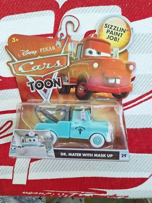 Mattel Disney / Pixar Cars ( Dr. Mater with Mask Up ) Cars Toon | eBay