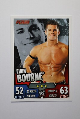 Slam Attax Rumble Sammelkarte Evan Bourne (RWA)